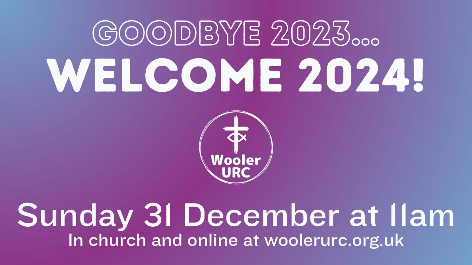 Wooler URC Livestream Sunday 31 December 2023 Wooler United